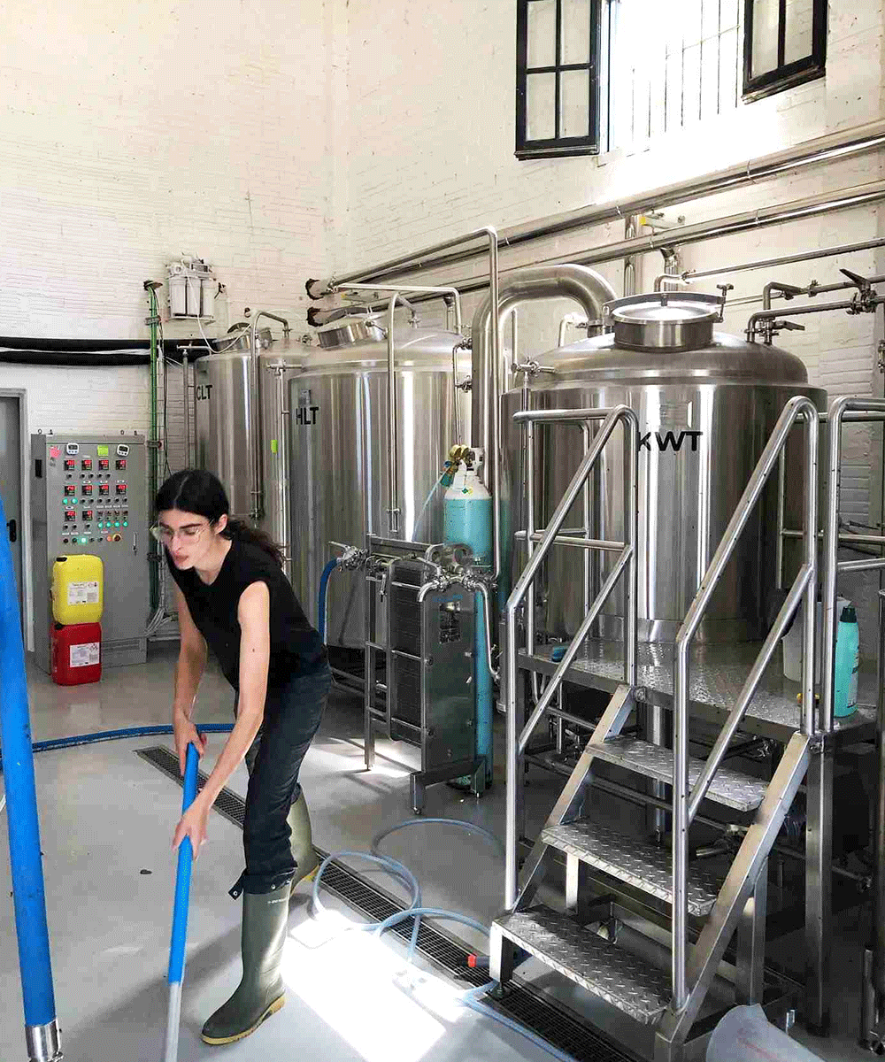 Equipo de cervecería, proceso de elaboración de cerveza